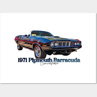 1971 Plymouth Barracuda Convertible Posters and Art